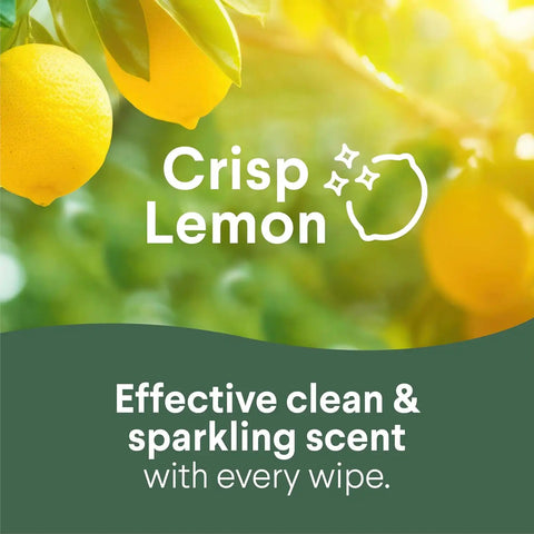 Clorox Disinfecting Cleaning Wipes, Antibacterial, Bleach Free, Crisp Lemon, 75 Count (Pack May Vary)